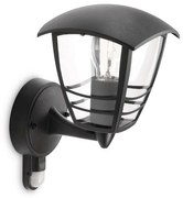 Philips 15388/30/16 - Vonkajšie nástenné svietidlo so senzorom 1xE27/60W IP44