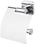 BISK Erga Forte, držiak na WC papier s krytom, chrómová, ERG-06843
