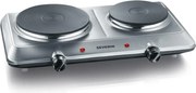 Severin DK 1014 - Varič s dvoma platničkami 2500W/230V, nerezové prevedenie