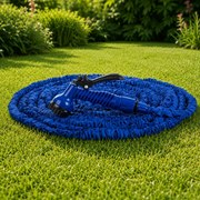 Flexibilná hadica s rozprašovačom Magic Hose - 30 m - modrá