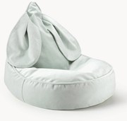 Detský zamatový sedací vak Bunny