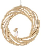 räder Kovová vianočná ozdoba Heavenly Christmas Wreath