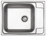 Deante ZEO_011B - Kuchynský drez SOUL 50x63 cm satén