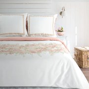 SATÉNOVÉ OBLIEČKY SPRING25 200X220 CM, 2KS 70X80 CM VZOROVANÉ