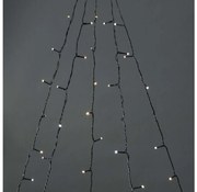 Nedis WIFILXT12W200 - LED Vianočný záves 200xLED/8 funkcií 5x7m IP65 Wi-Fi Tuya