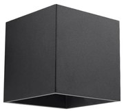 Sollux SL.0057 - Nástenné svietidlo QUAD 1 1xG9/8W/230V čierna
