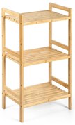 G21 Bambusový regál, 3 police, 3 poschodia