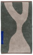 Tmavozelený prateľný bavlnený koberec 50x80 cm Figura – Mette Ditmer Denmark