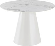 XXXLutz JEDÁLENSKÝ STÔL, biela, 120/120/75 cm P & B - Stoly - 000572043803
