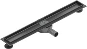 Mexen Flat 360°, telo žľabu 50 cm, brúsený grafit, 1E40050