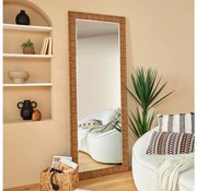 Atmosphera - Nástenné zrkadlo THEA 194,5x71,5 cm hnedé