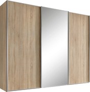 XXXLutz ŠAT. SKRIŇA S POSUV. DVERAMI, dub sonoma, 249/240/68 cm Moderano - Skrine - 000531015233