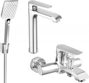 Mexen Pecos R62 vaňová súprava, chrómová - 72713R62-00