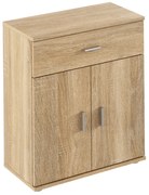 Dvojdverová komoda so zásuvkou Adeli Typ 2 - dub sonoma