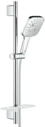 Sprchový set GROHE RAINSHOWER SmartActive Cube na stenu s poličkou chróm 26583000