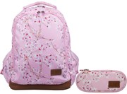 Školský set ST.RIGHT Flowers - batoh + peračník