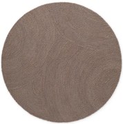 Koberec Hanse Home Calmio taupe kruh