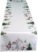 Obrus Škriatkovia v snehu 40 × 140 cm
