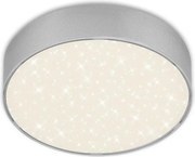 Briloner 7072-414 -LED Stropné svietidlo STAR SKY LED/11W/230V pr. 15 cm strieborná