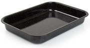 Banquet Pekáč smaltovaný CULINARIA Black 42 x 29 x 6 cm, L