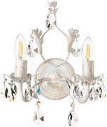 ONLI - Nástenné svietidlo TERESA 2xE14/6W/230V biela