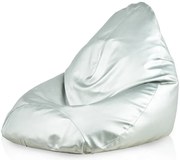 Sedací vak DROP XXL silver