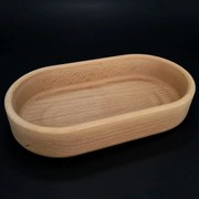 AMADEA Drevená miska ovál, masívne drevo, rozmer 22x12x4, 5 cm