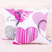 INTERMEDIC SK Obliečka na vankúš Te Amo Love - ružová 40x40 cm