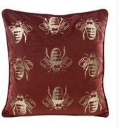 DEKORAČNÁ OBLIEČKA NA VANKÚŠ BLINK15 45X45 CM TEHLOVÁ