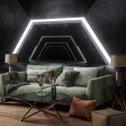 Fototapeta - 3D tunel (147x102 cm)