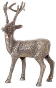 VIANOČNÁ SOŠKA DEER 31CM TMAVÁ ZLATÁ
