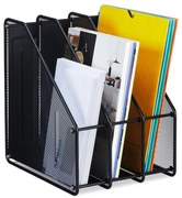 Zakladač s 3 priehradkami RD47540, čierna