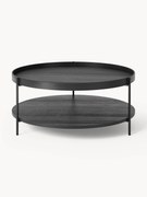 Okrúhly drevený konferenčný stolík Renee