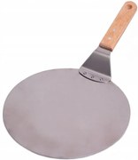 Lopata na pizzu a chlieb s drevenou rukoväťou