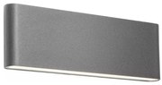 Redo 90452 - LED Vonkajšie nástenné svietidlo KLIPPE LED/24W/230V IP54 antracit