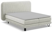 Béžová boxspring posteľ 160x200 cm Ilima – Makamii