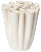 Ferm Living Kameninová váza Dedali Off-white Medium