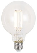 Inteligentná stmievateľná LED žiarovka E27 G95 číra 7W 806lm 2700-6500K