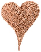 Dekoračné prútené srdce Herz III.š. 60 x hl. 90 (cm)