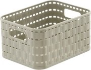 Úložný košík Country 2 l, cappuccino%