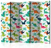 Artgeist Paraván - Fairytale Dinosaurs II [Room Dividers]