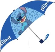 Chlapčenský skladací dáždnik Lilo & Stitch - priemer roztiahnutého dáždnika 90 cm, zložený 24 x 5,5 cm