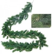 Vianočná girlanda Premium s jemnou námrazou 180 cm