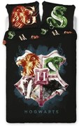 Obliečky Harry Potter Hogwarts 140x200 + 70x90 cm FARO