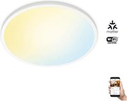 WiZ - LED Stmievateľné stropné svietidlo SUPERSLIM LED/22W/230V biela Wi-Fi