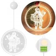 Vianočná LED dekorácia CD003 Mikuláš