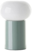 Brilliant - Stolná lampa KNUT 1xE27/25W/230V zelená/biela