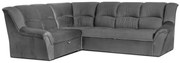 Rohová sedacia súprava DUBAJ XL, Ľavá, sivá (monolith 97)