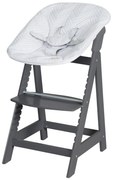 roba Detská vysoká stolička Born Up Zickzack 2 v 1 (antracitová) (100366796)