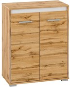 Komoda MAVO 16 VOTAN- biela/antracit/dub wotan